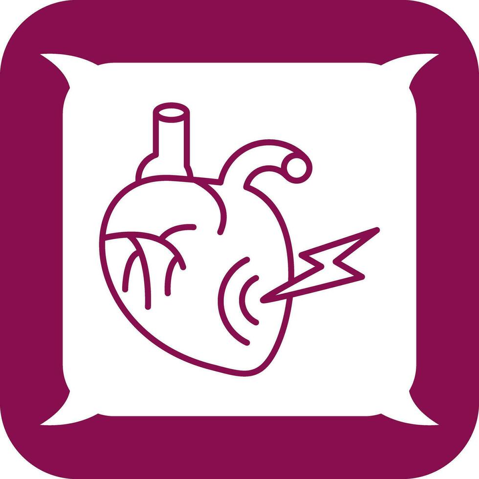Heart Attack Vector Icon