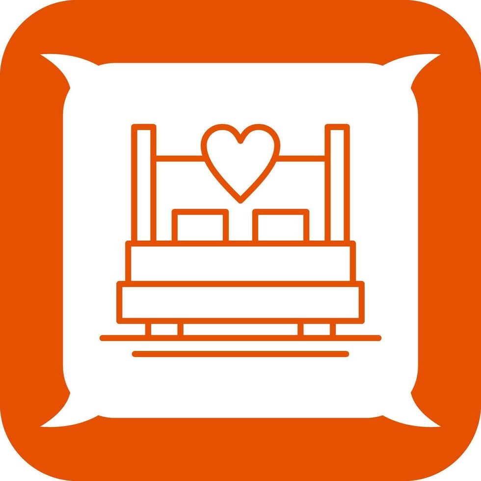 Double Bed Vector Icon