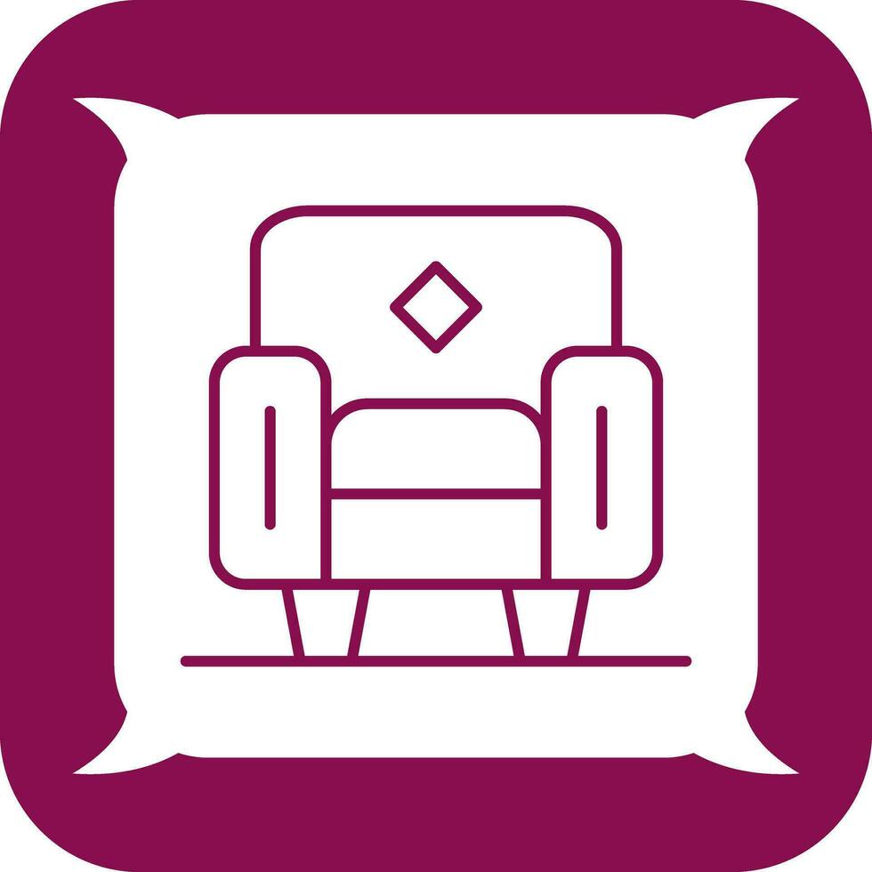Armchair Vector Icon