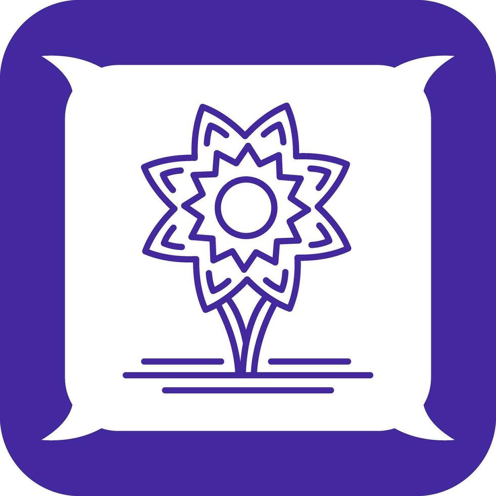 Daffodil Vector Icon