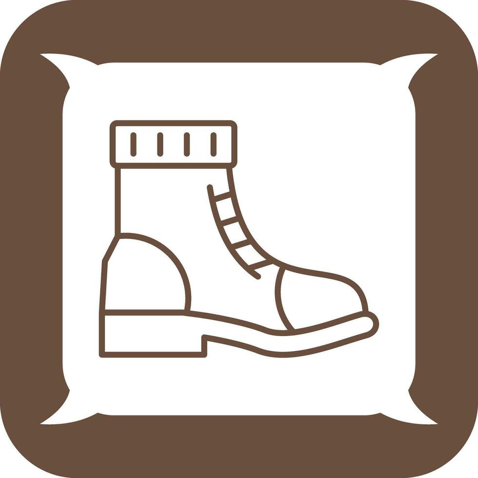 icono de vector de botas