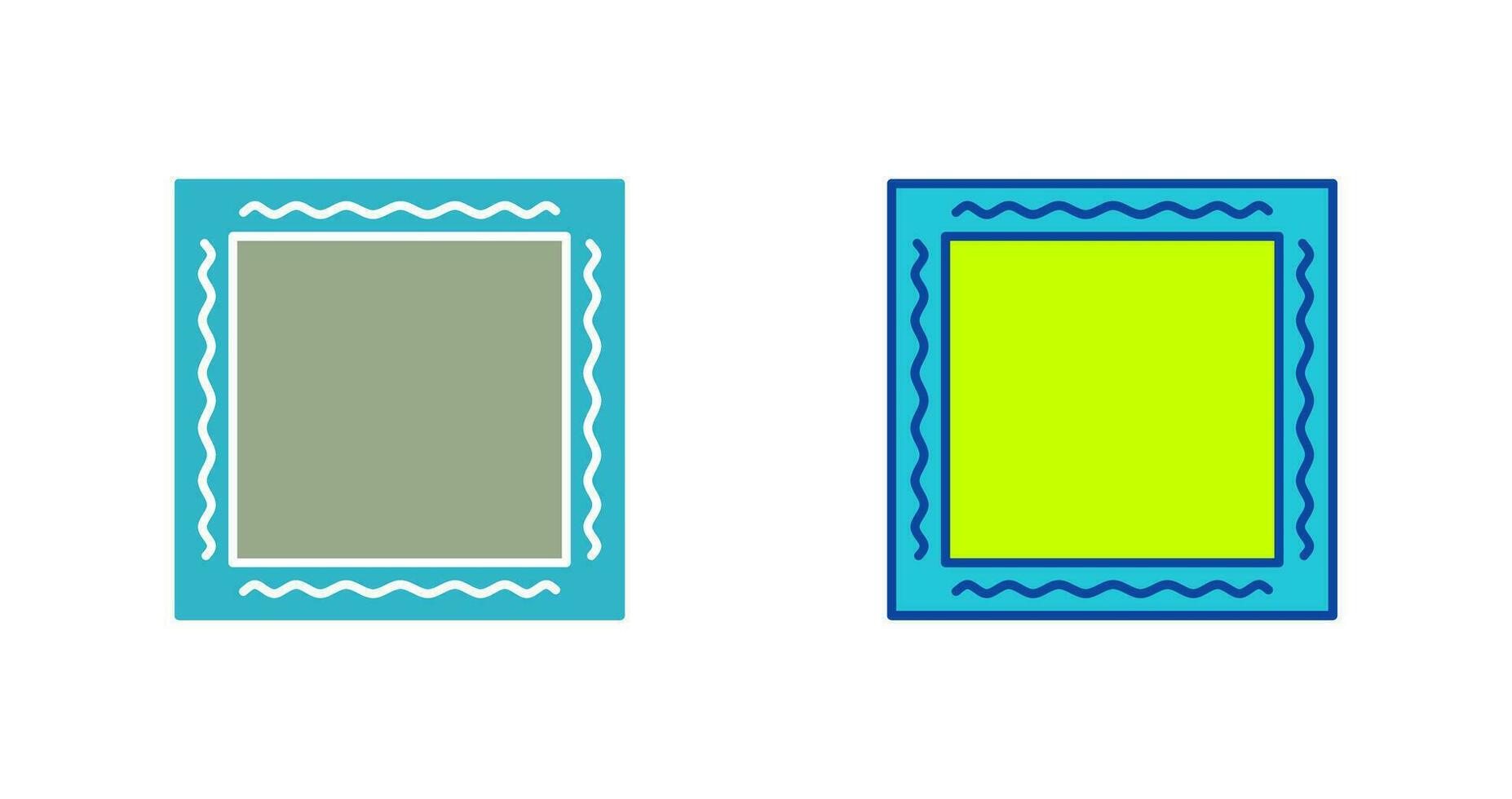 Unique Frame Vector Icon