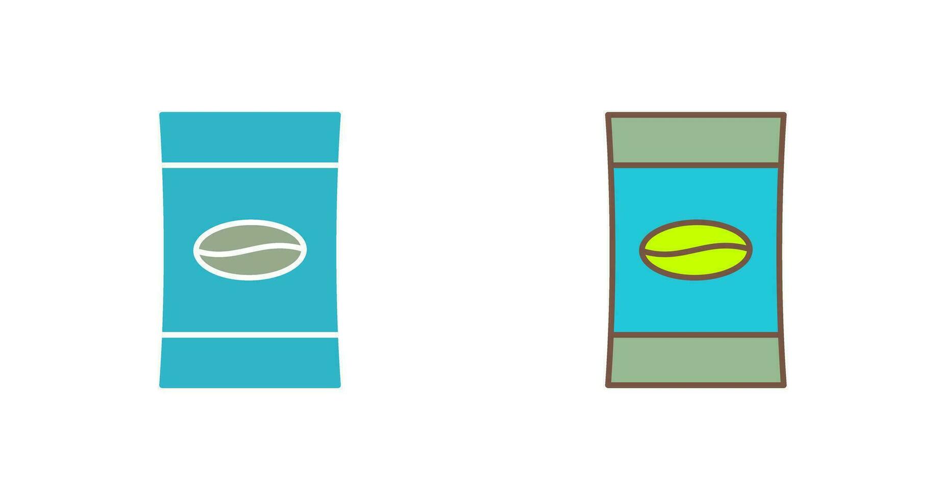 Coffee Packets Vector Icon