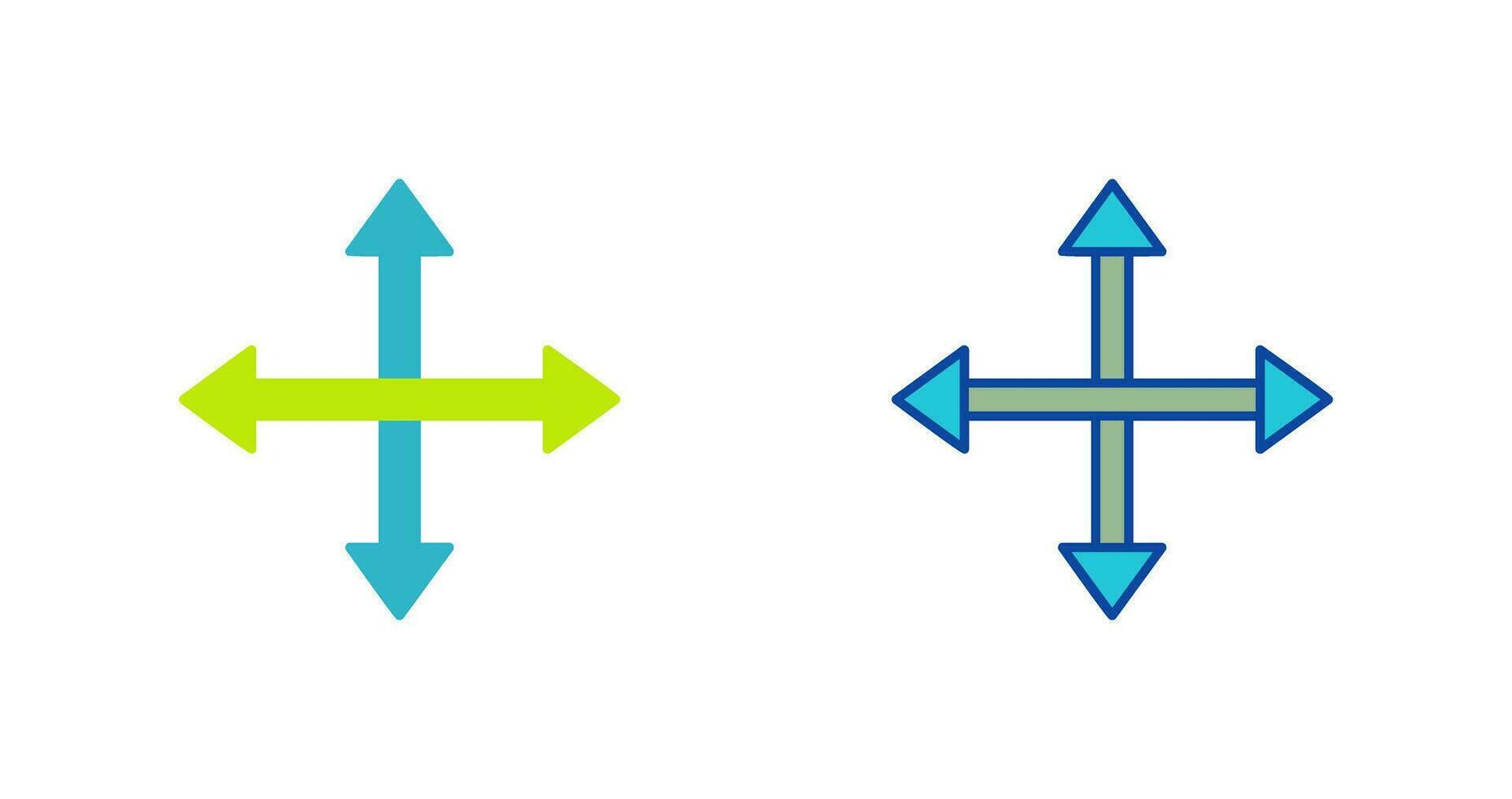 Unique Move Vector Icon