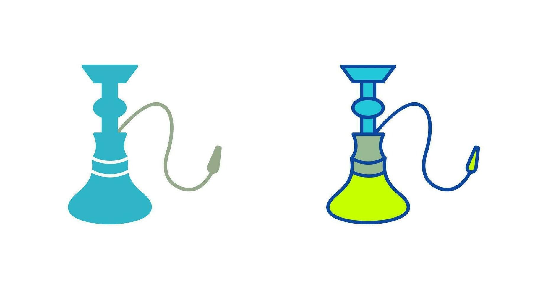 Unique Hookah Vector Icon