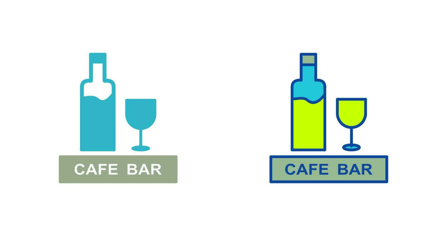 icono de vector de café de bebidas únicas