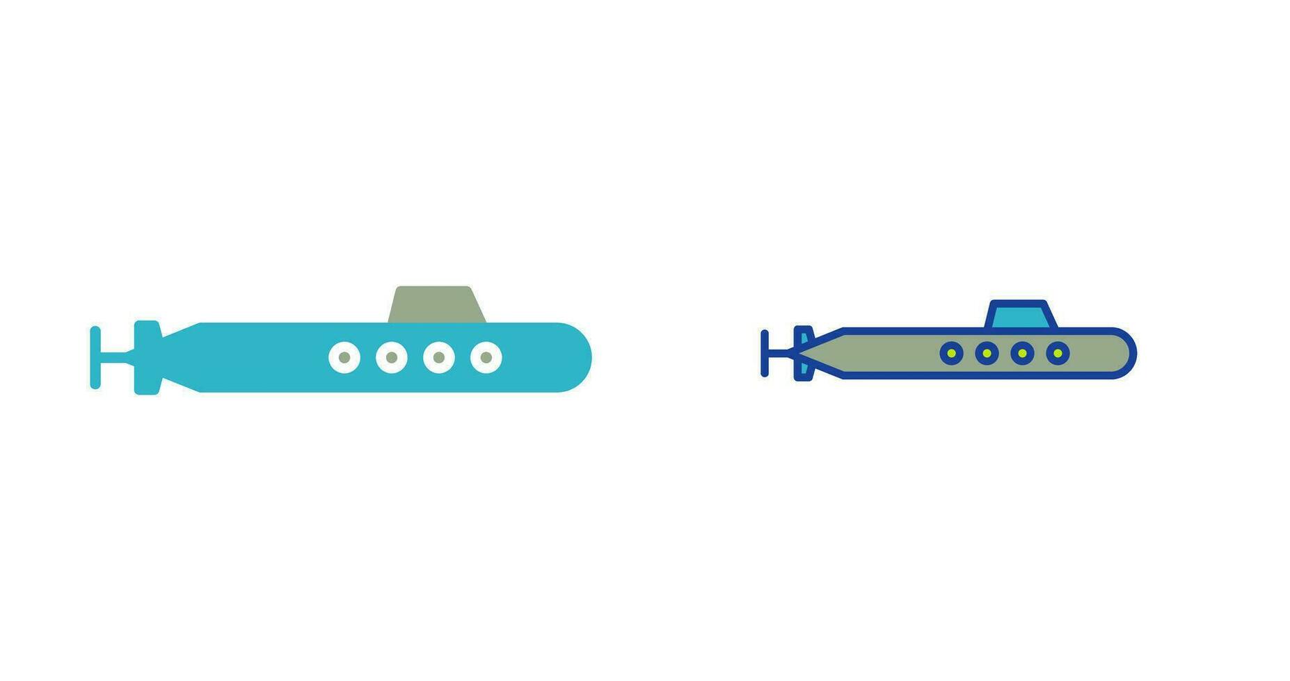 Submarine Vector Icon