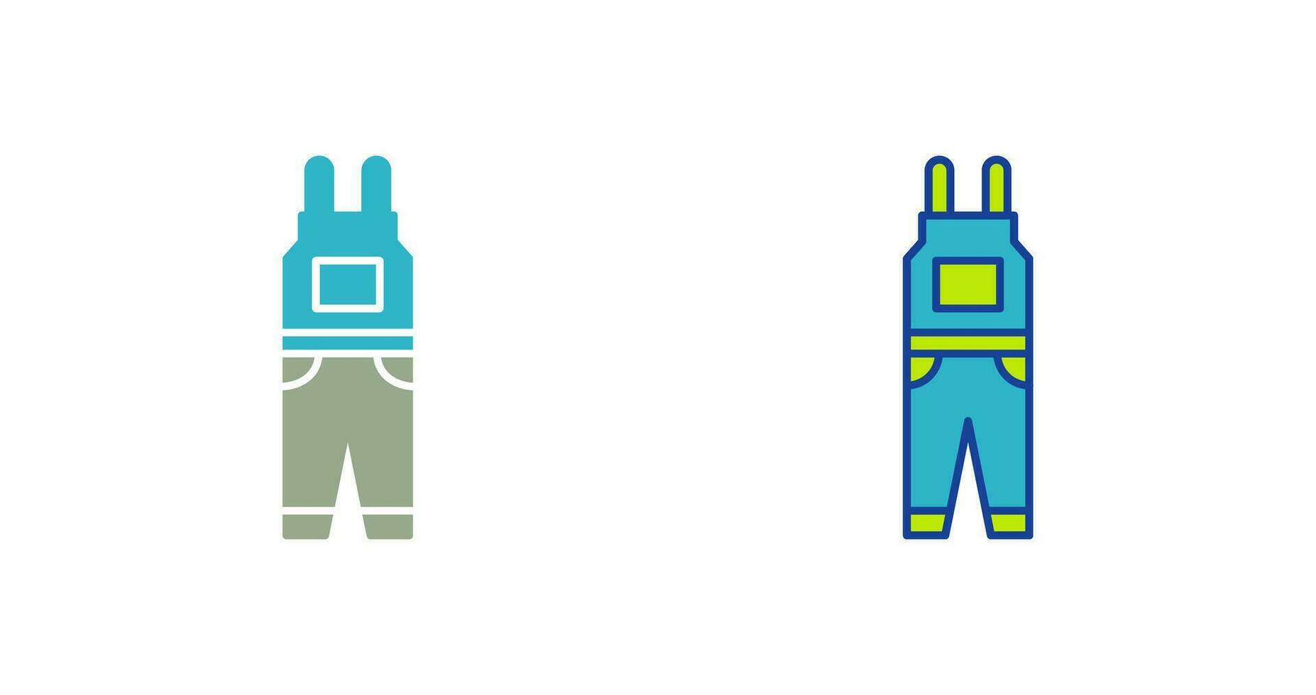 Jumpsuit Vector Icon