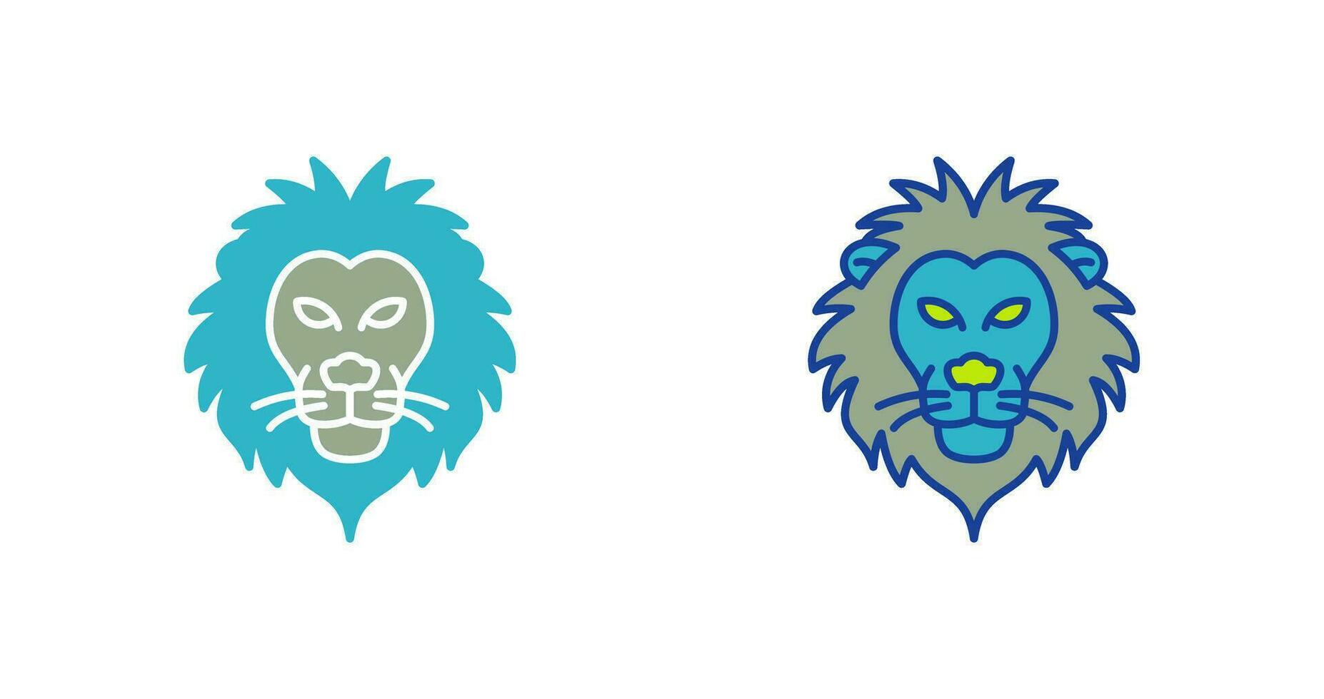 Lion Vector Icon