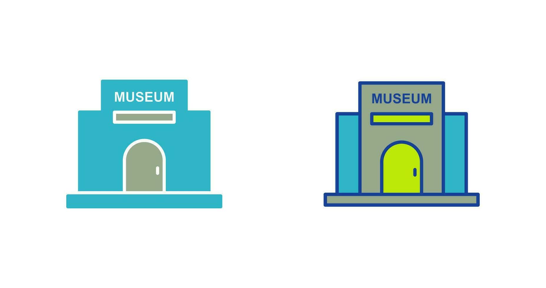 Museum Building Vector Icon