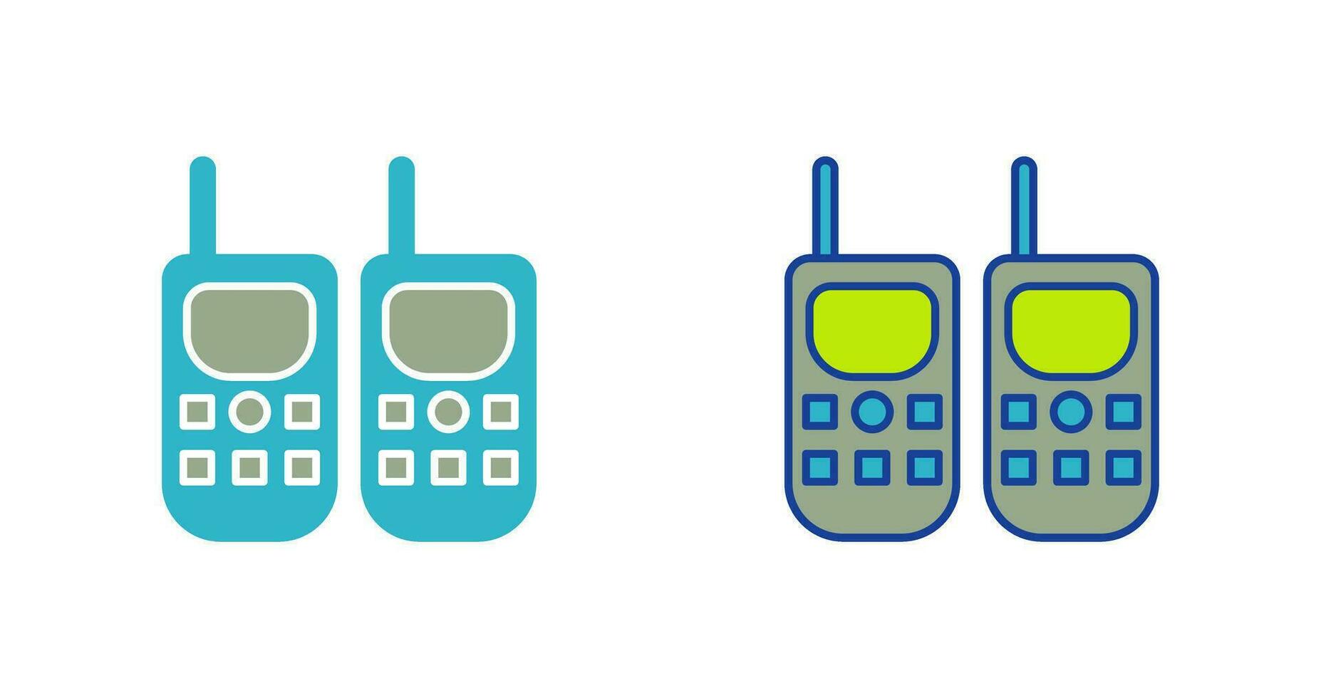 Walkie Talkie Vector Icon