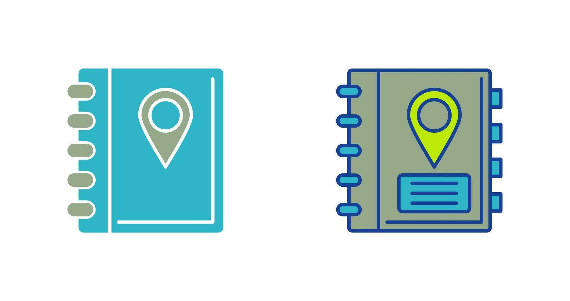 Address Book Vector Icon