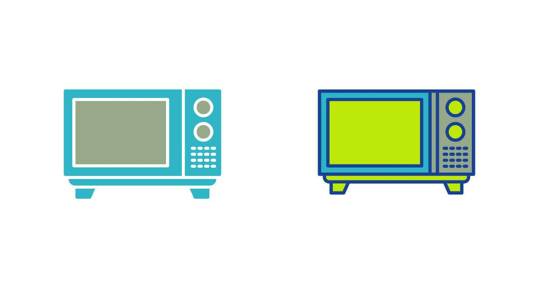 Microwave Vector Icon