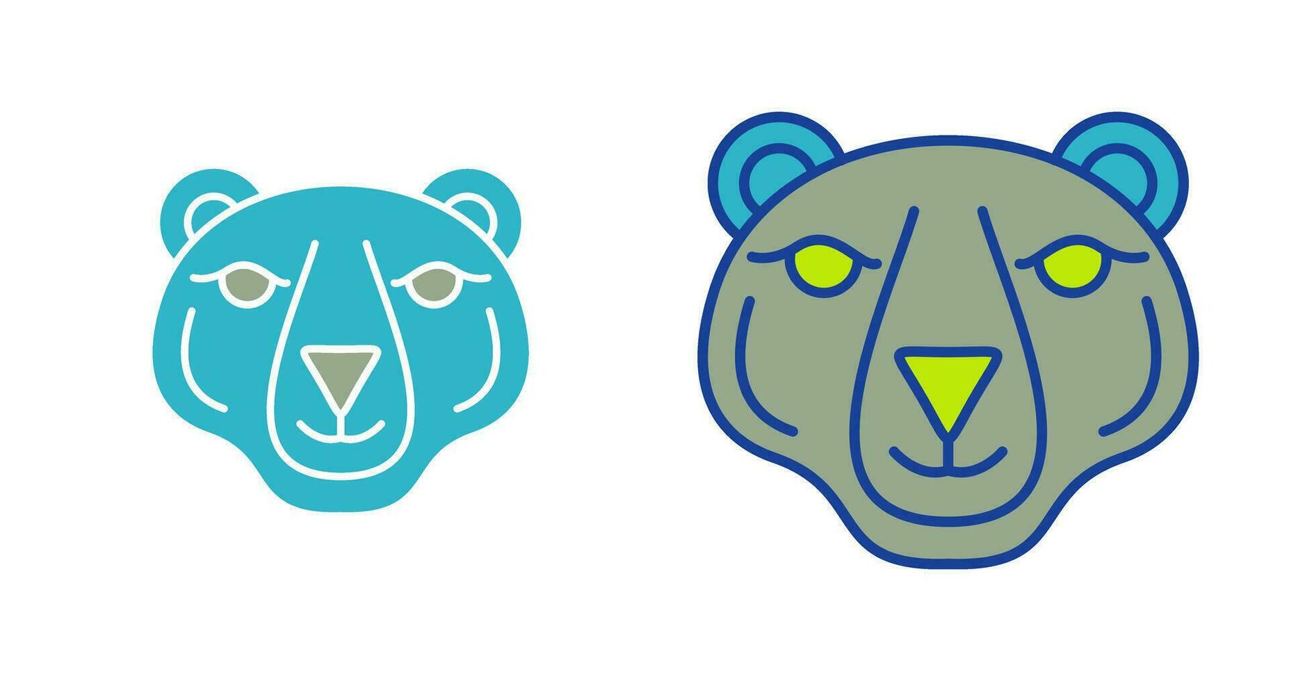 Polar Bear Vector Icon
