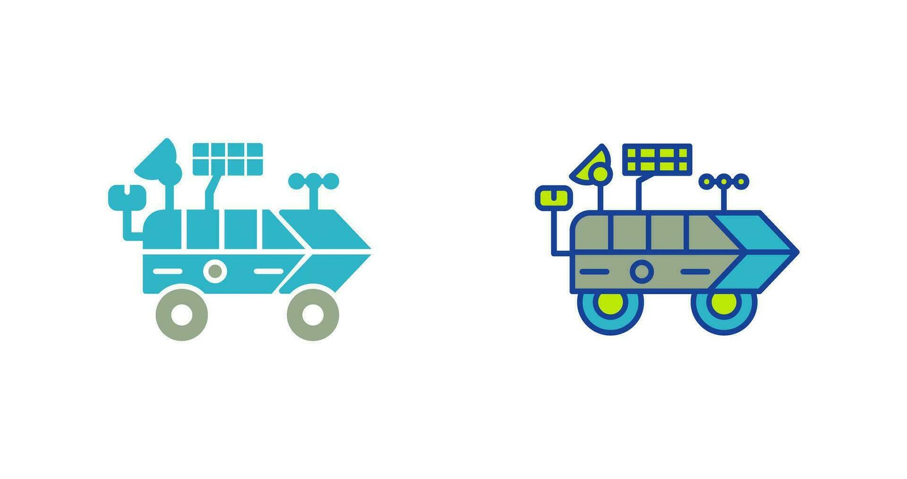 Moon Rover Vector Icon