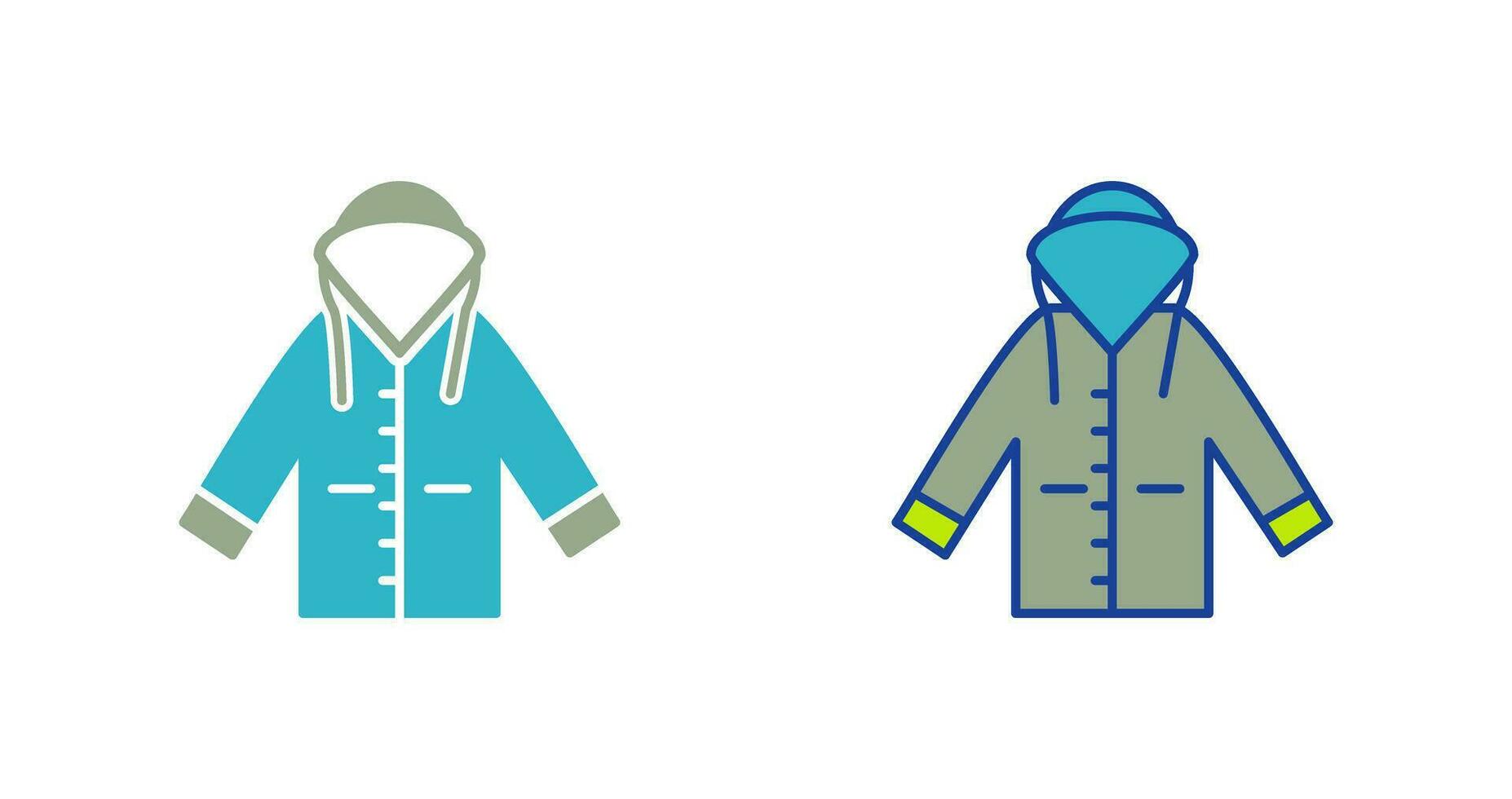 Raincoat Vector Icon