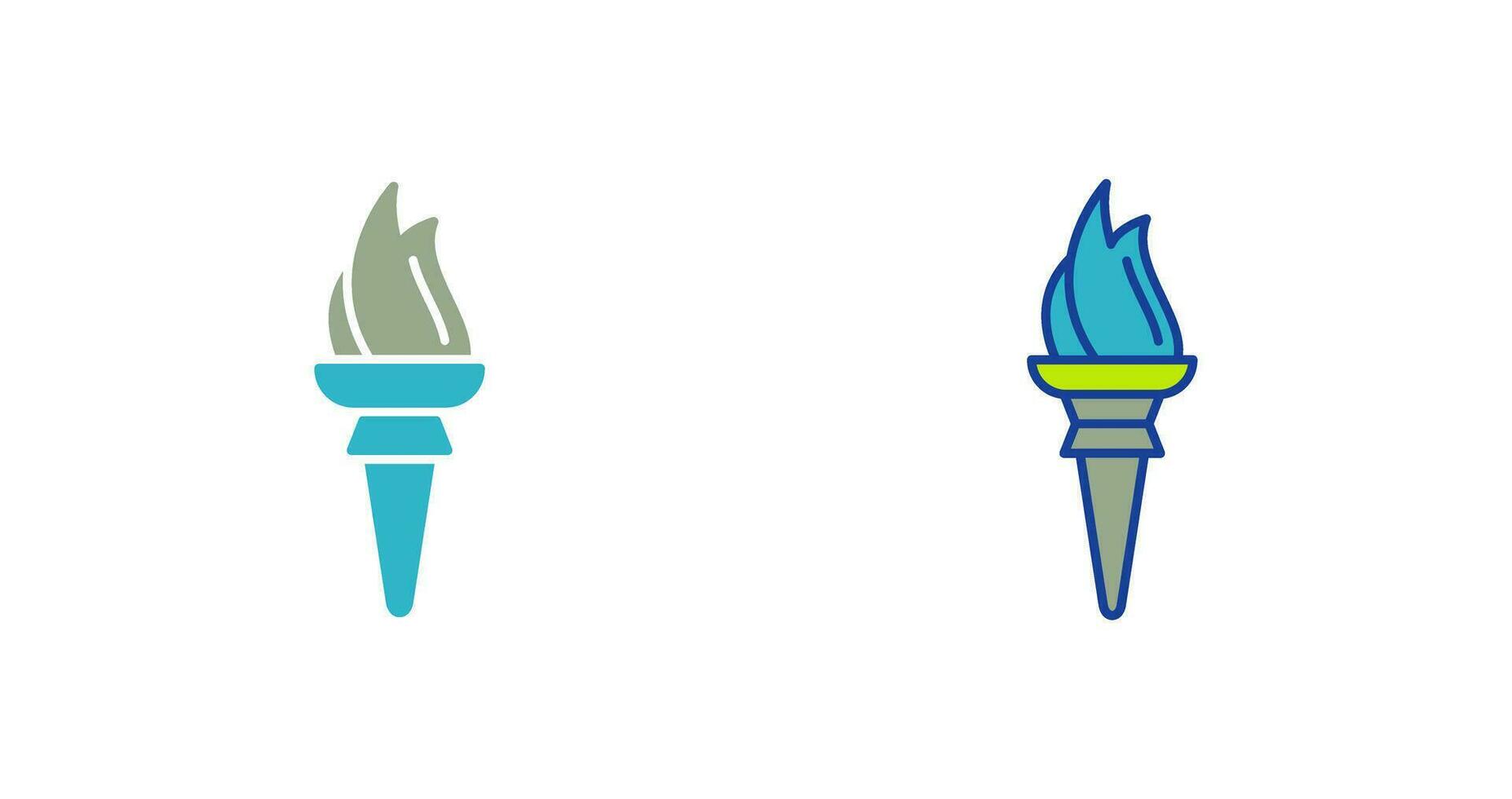 Torch Vector Icon