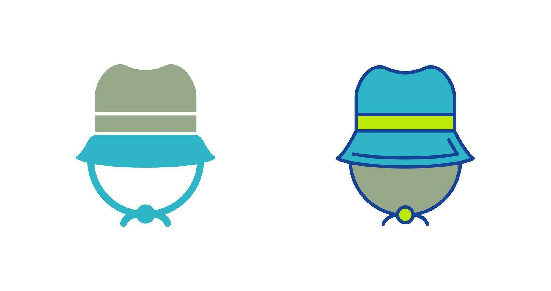 Camping Hat Vector Icon