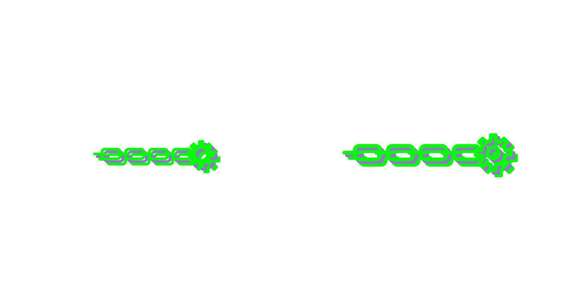 Unique Link Sales Vector Icon