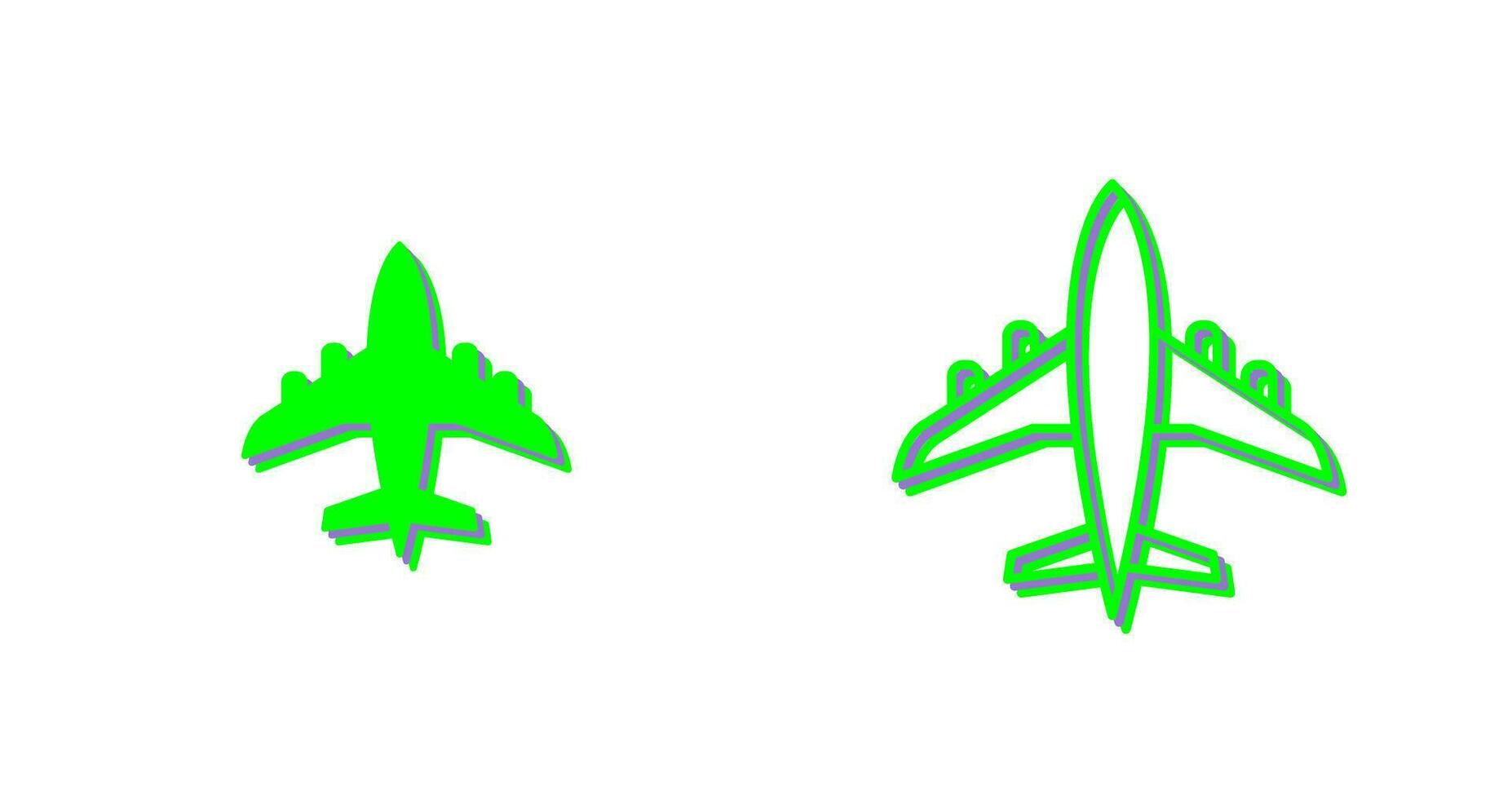 Aeroplane Vector Icon