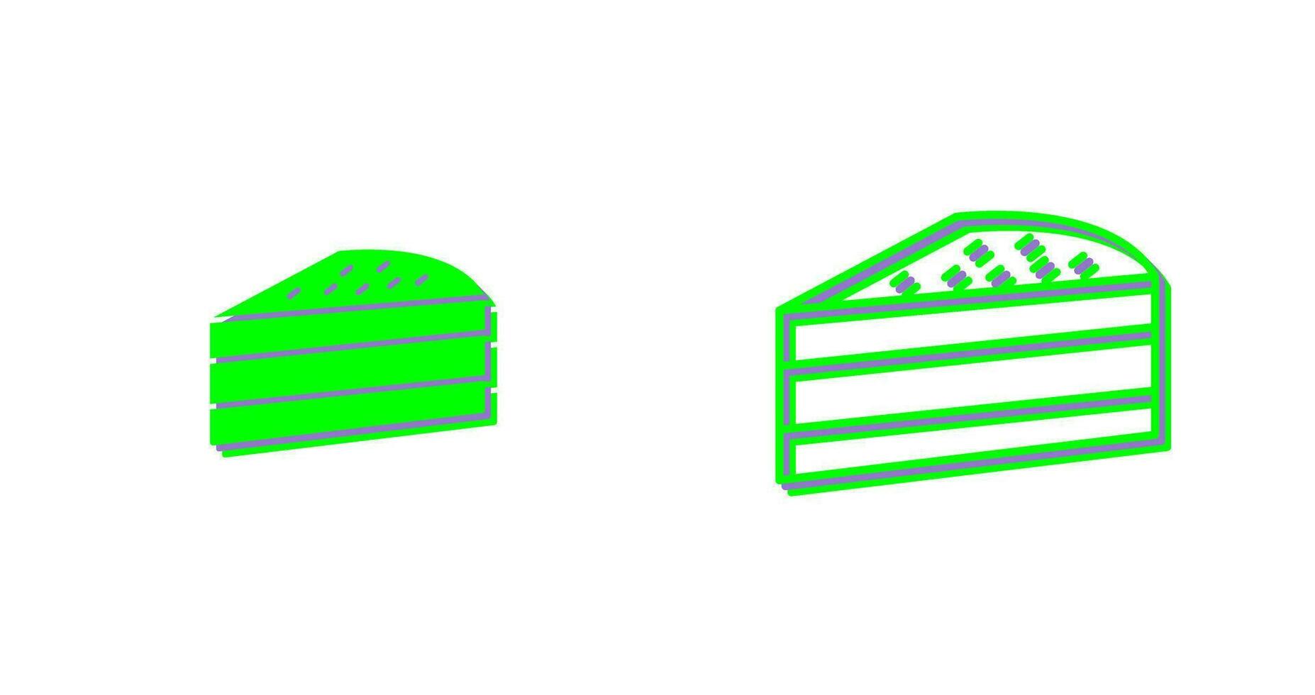 Cake Slice Vector Icon
