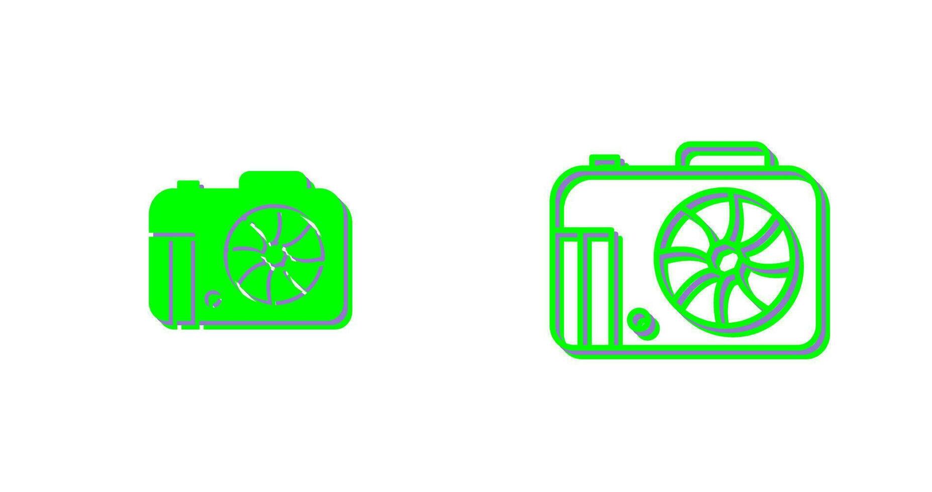 Unique Camera Vector Icon