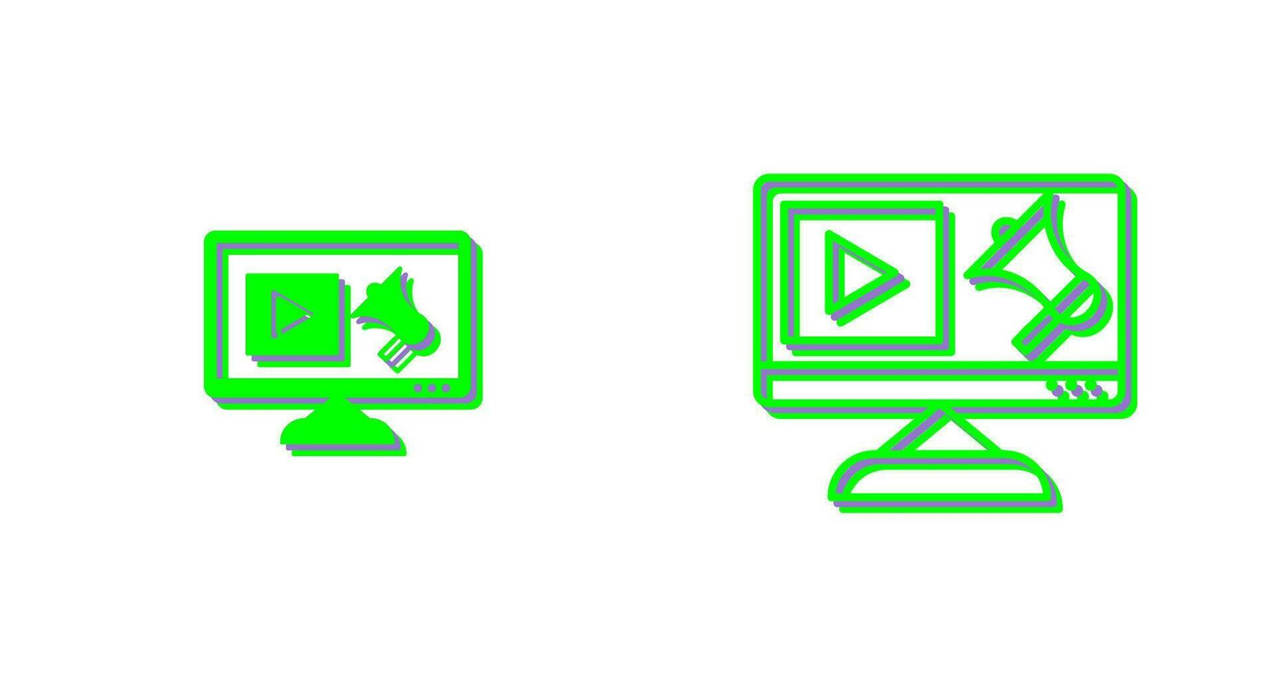 Unique Digital Marketing Vector Icon