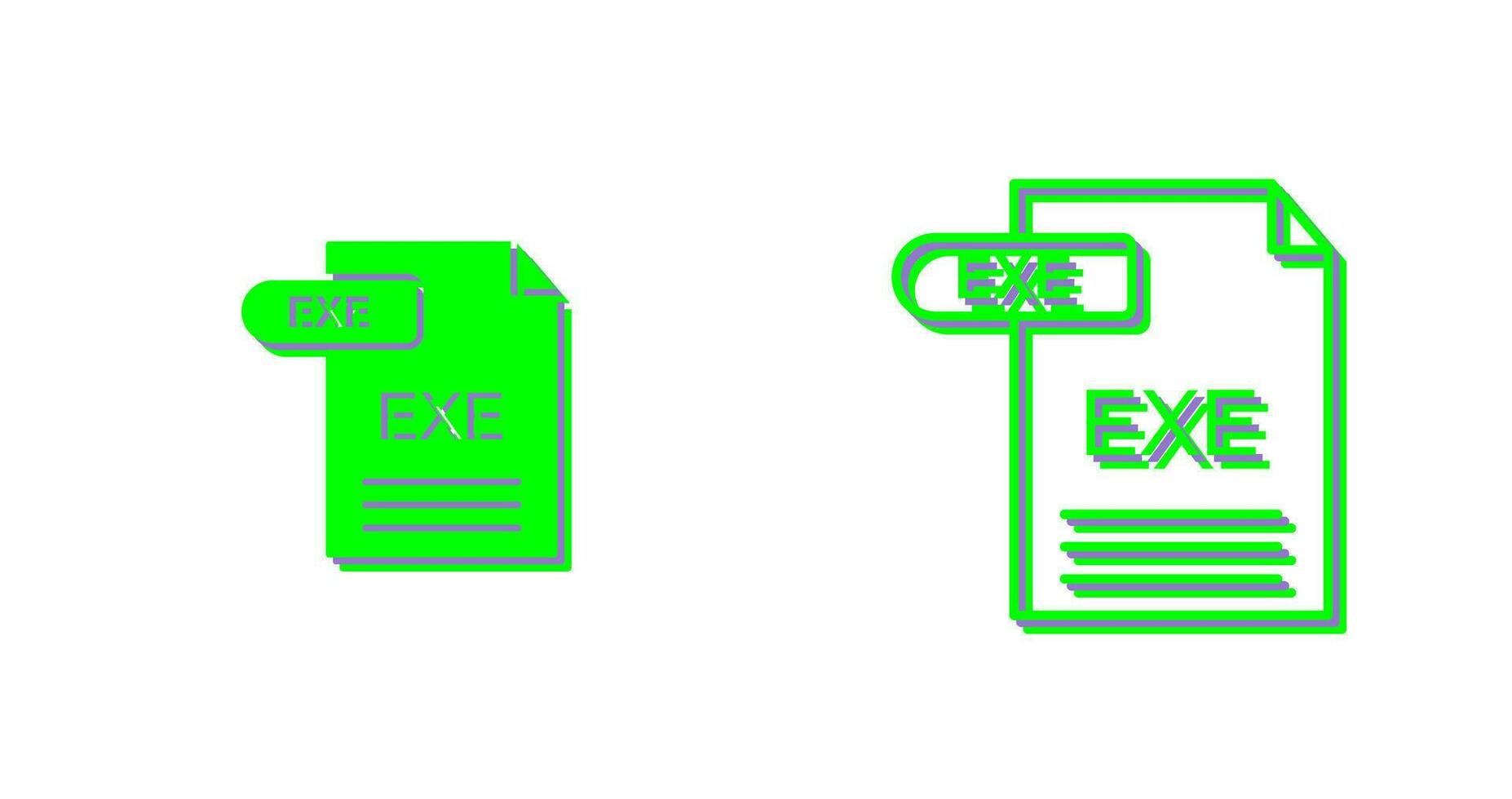 EXE Vector Icon