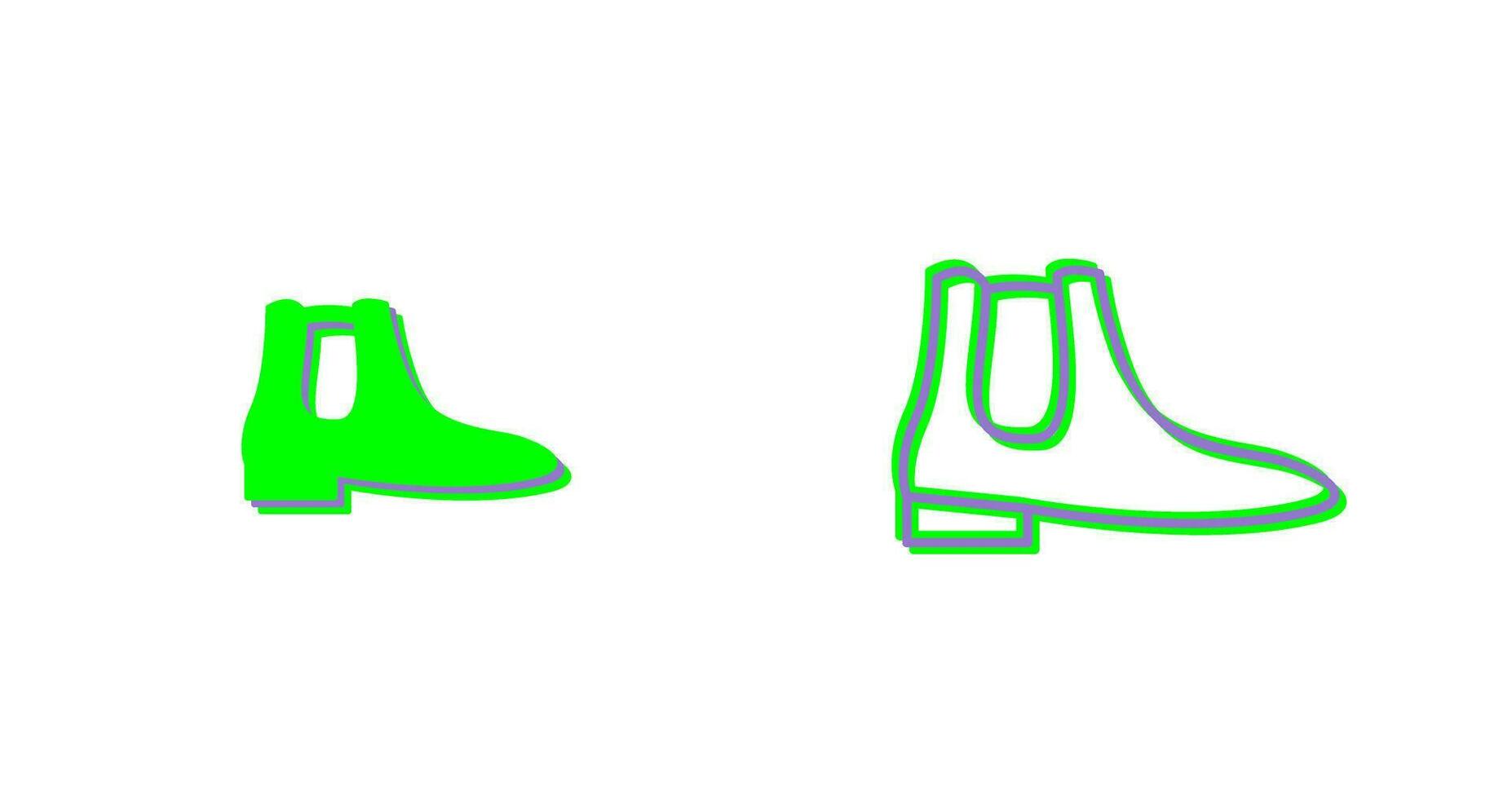 Men's Boots Vector Icon