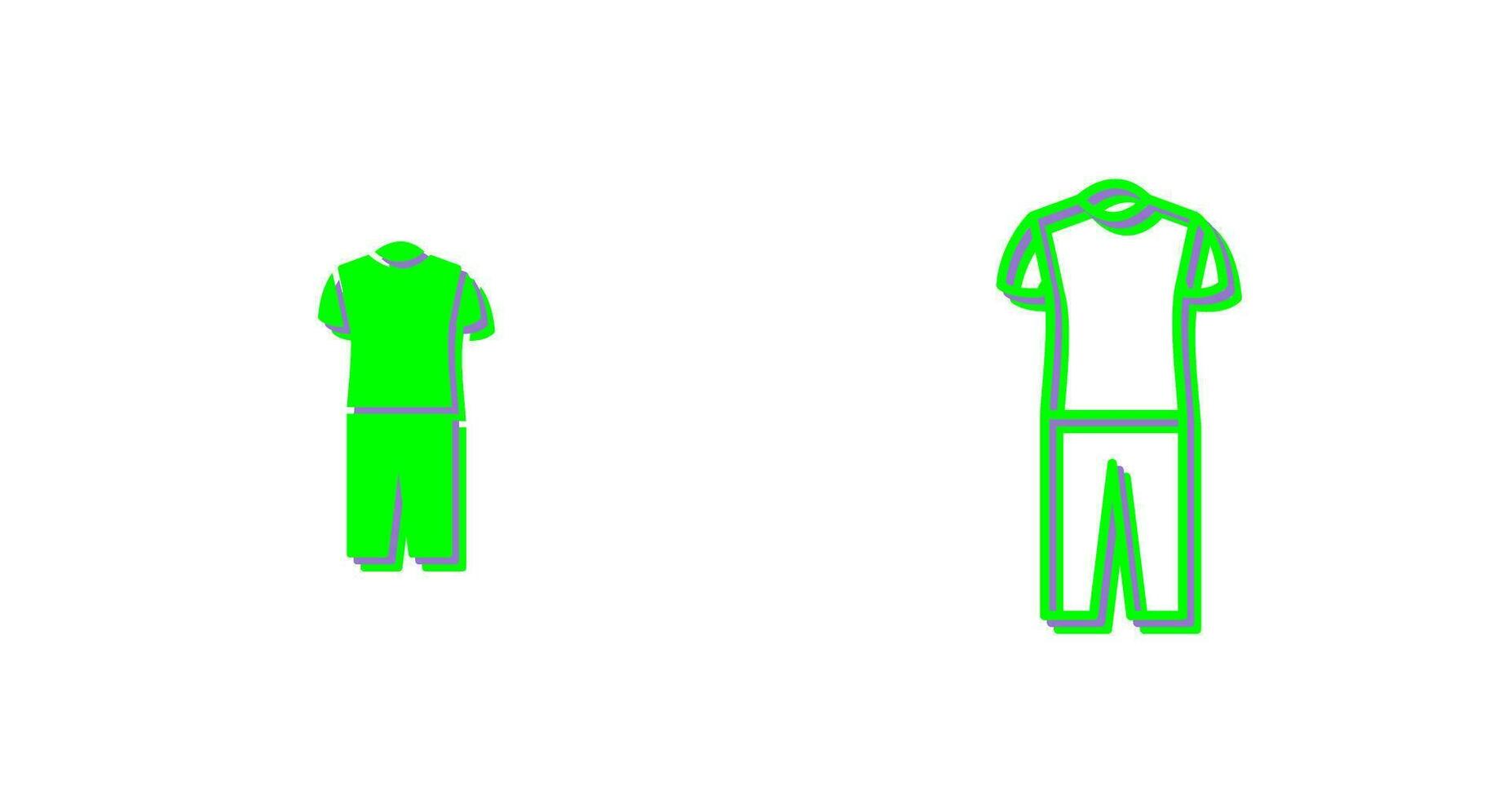 Pyjamas Suit Vector Icon