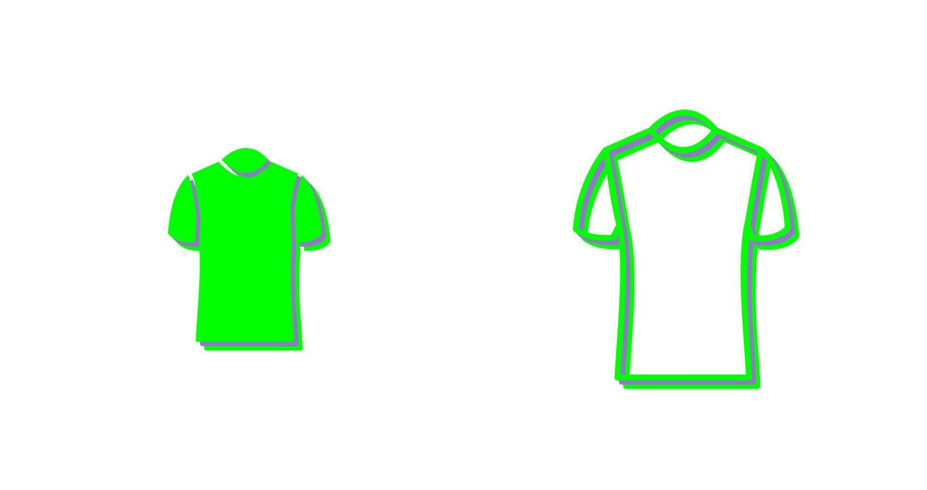 icono de vector de camisa de polo