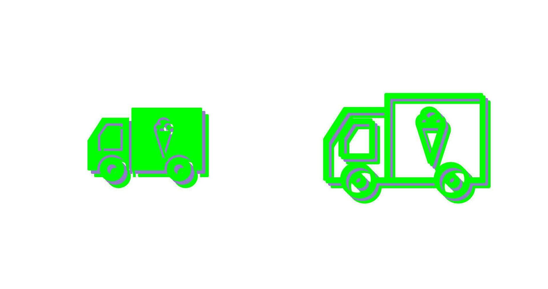 Icecream Van Vector Icon