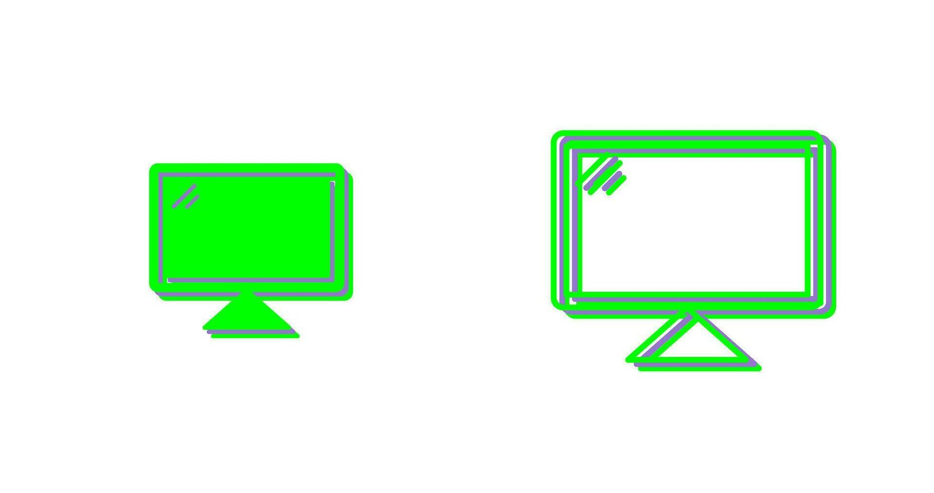 Computer Vector Icon