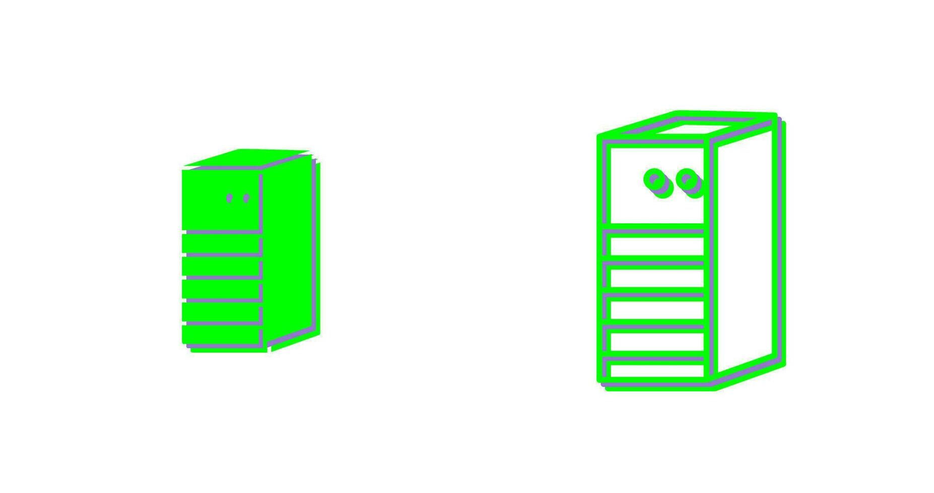 Server Network Vector Icon