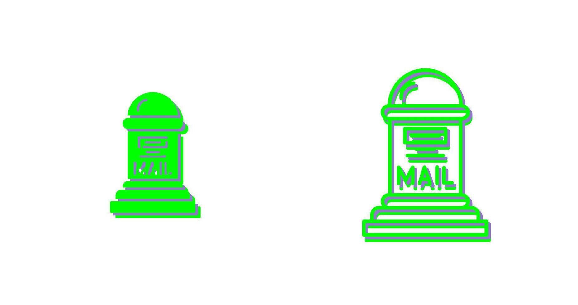 Mail Box Vector Icon