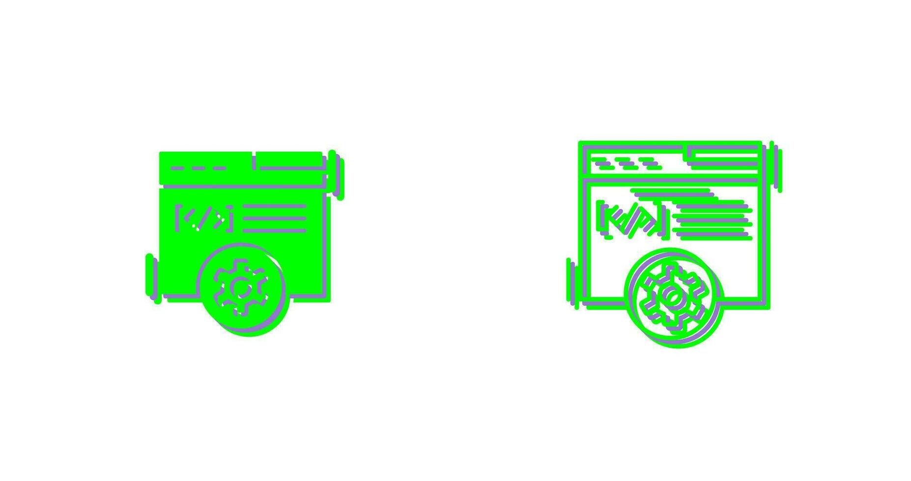 Web Development Vector Icon