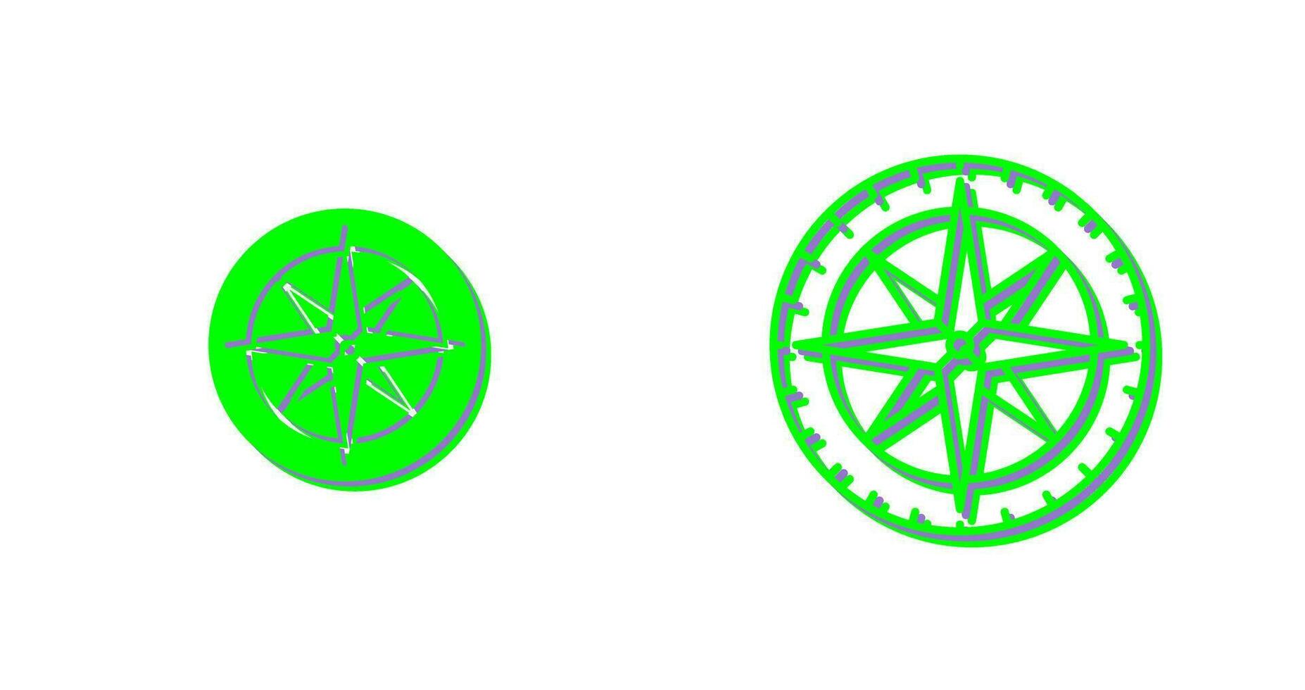 Compass Vector Icon