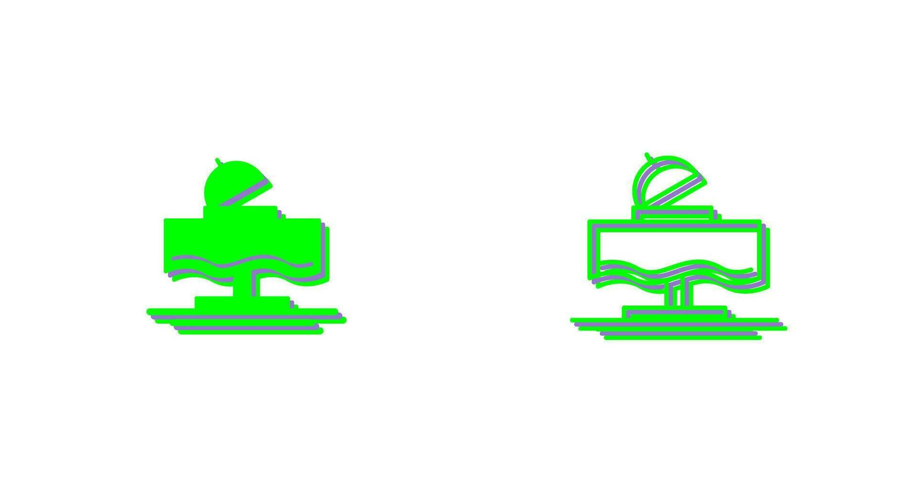 Wedding Dinner Vector Icon