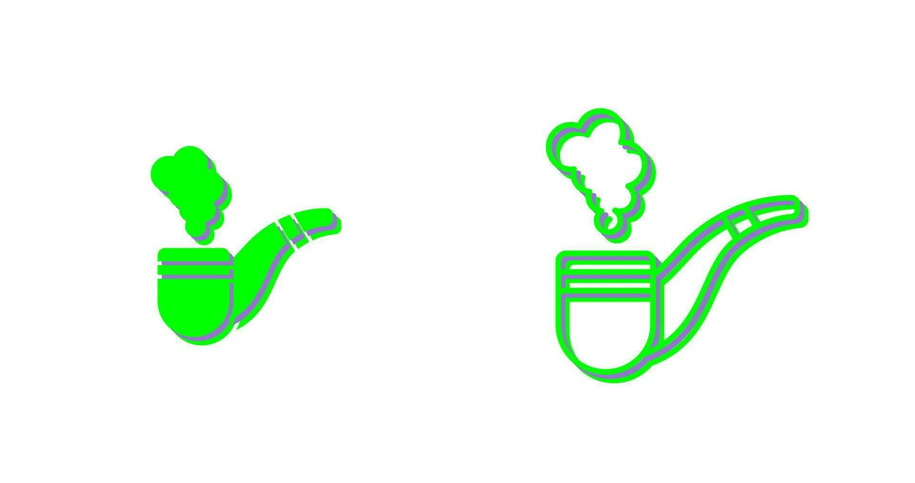 Smoke Pipe Vector Icon