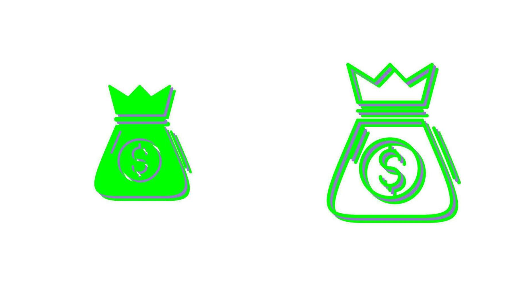 Money Bag Vector Icon