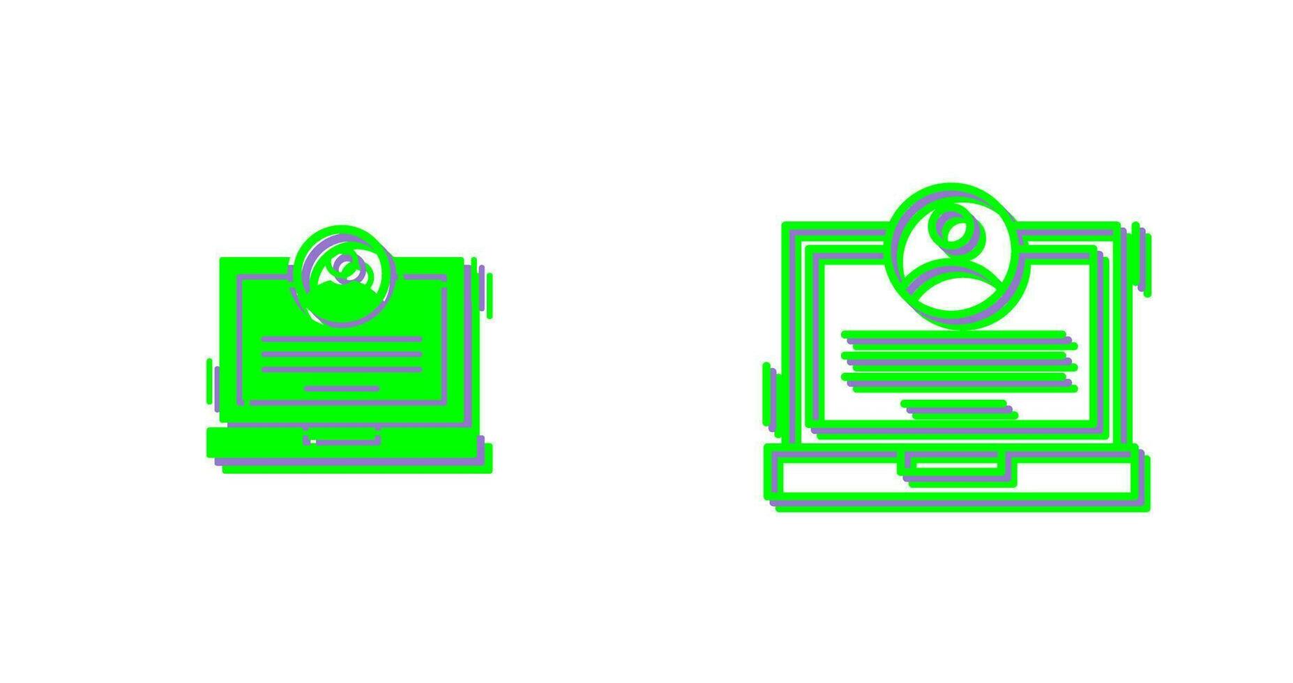 CV Vector Icon