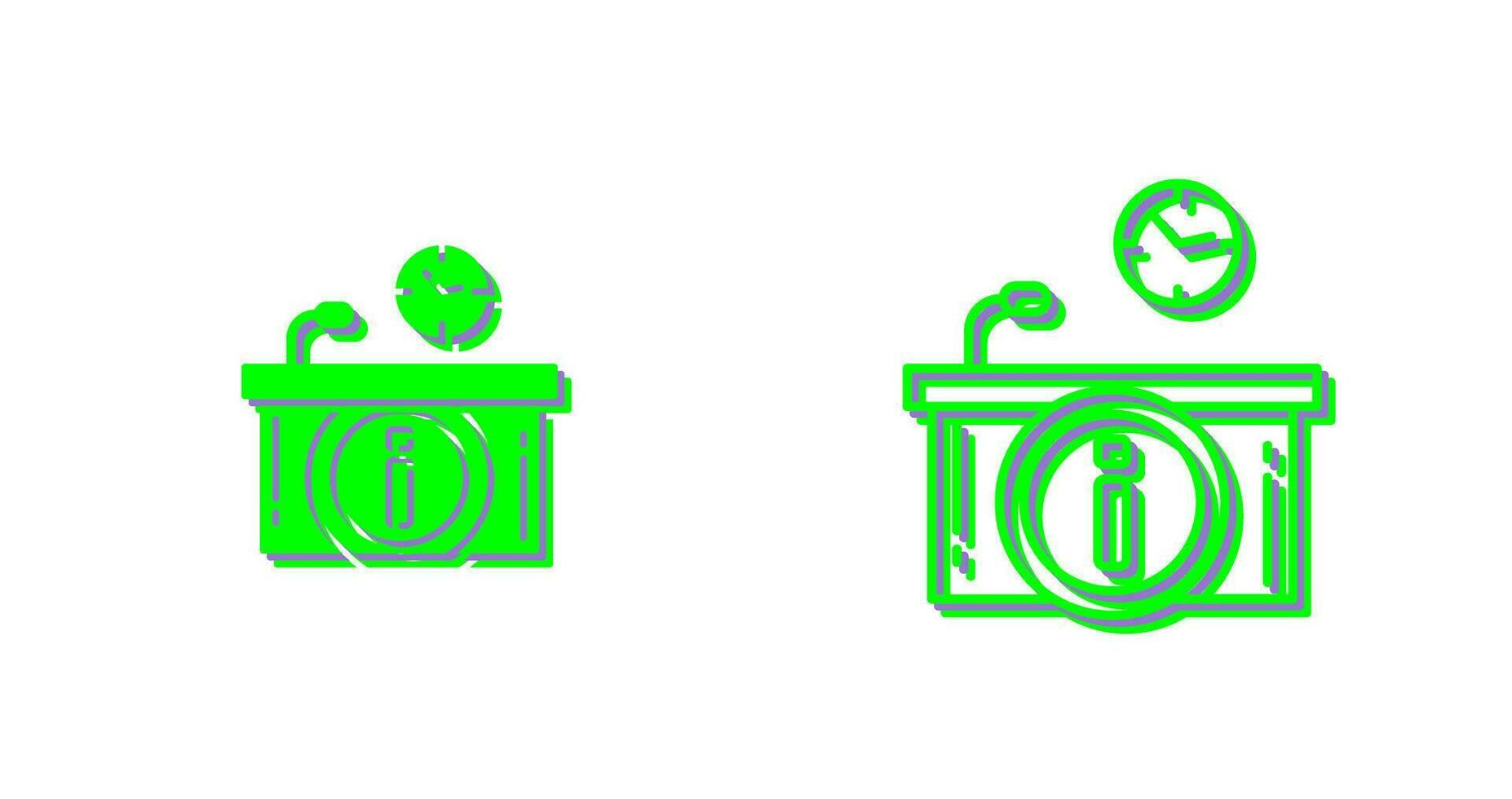 Information Desk Vector Icon
