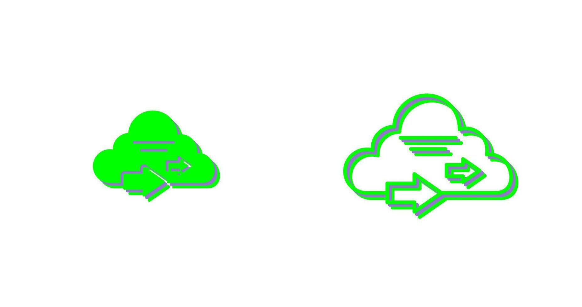 Cloud Computing Vector Icon