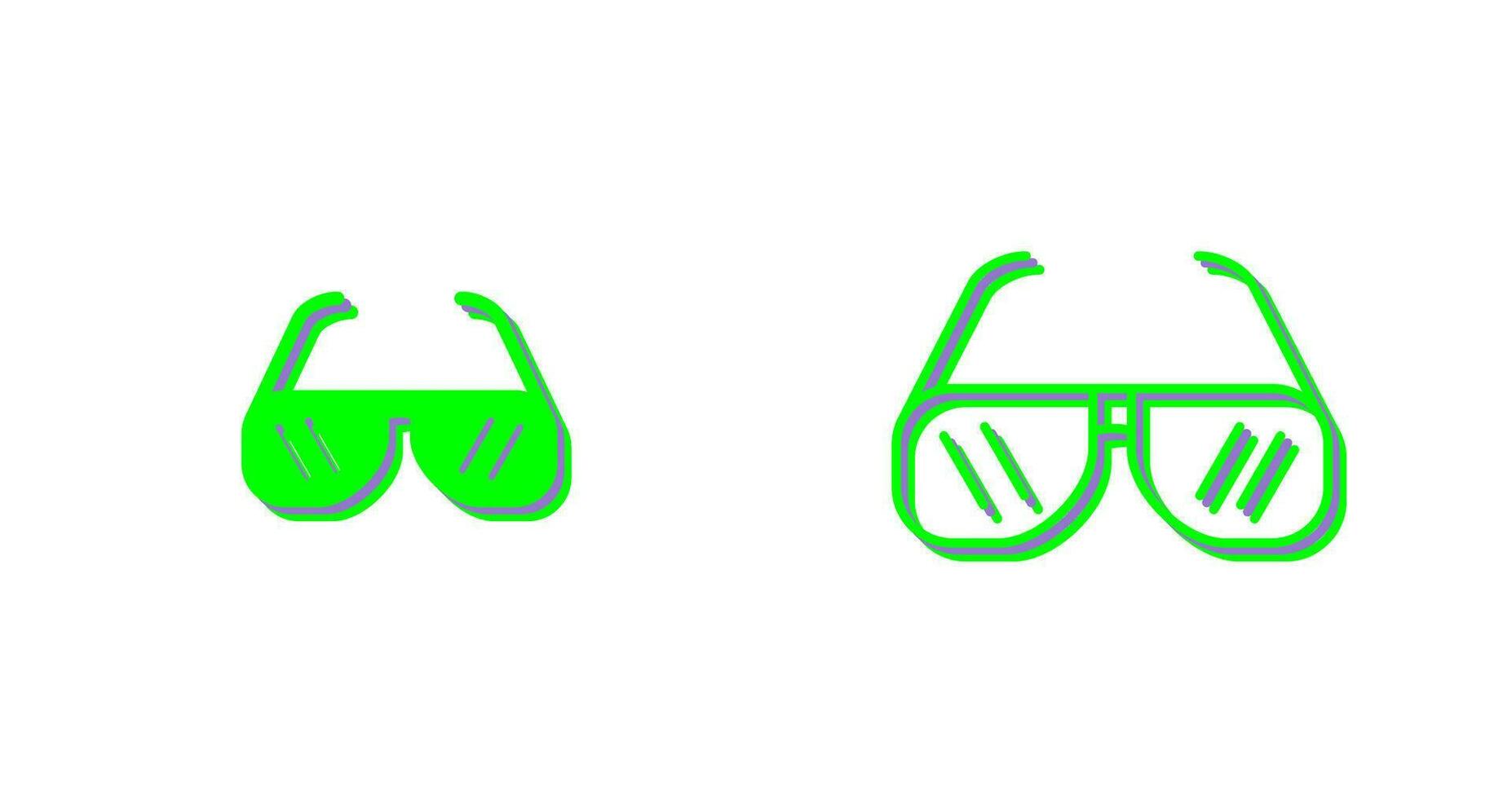 Sun Glasses Vector Icon