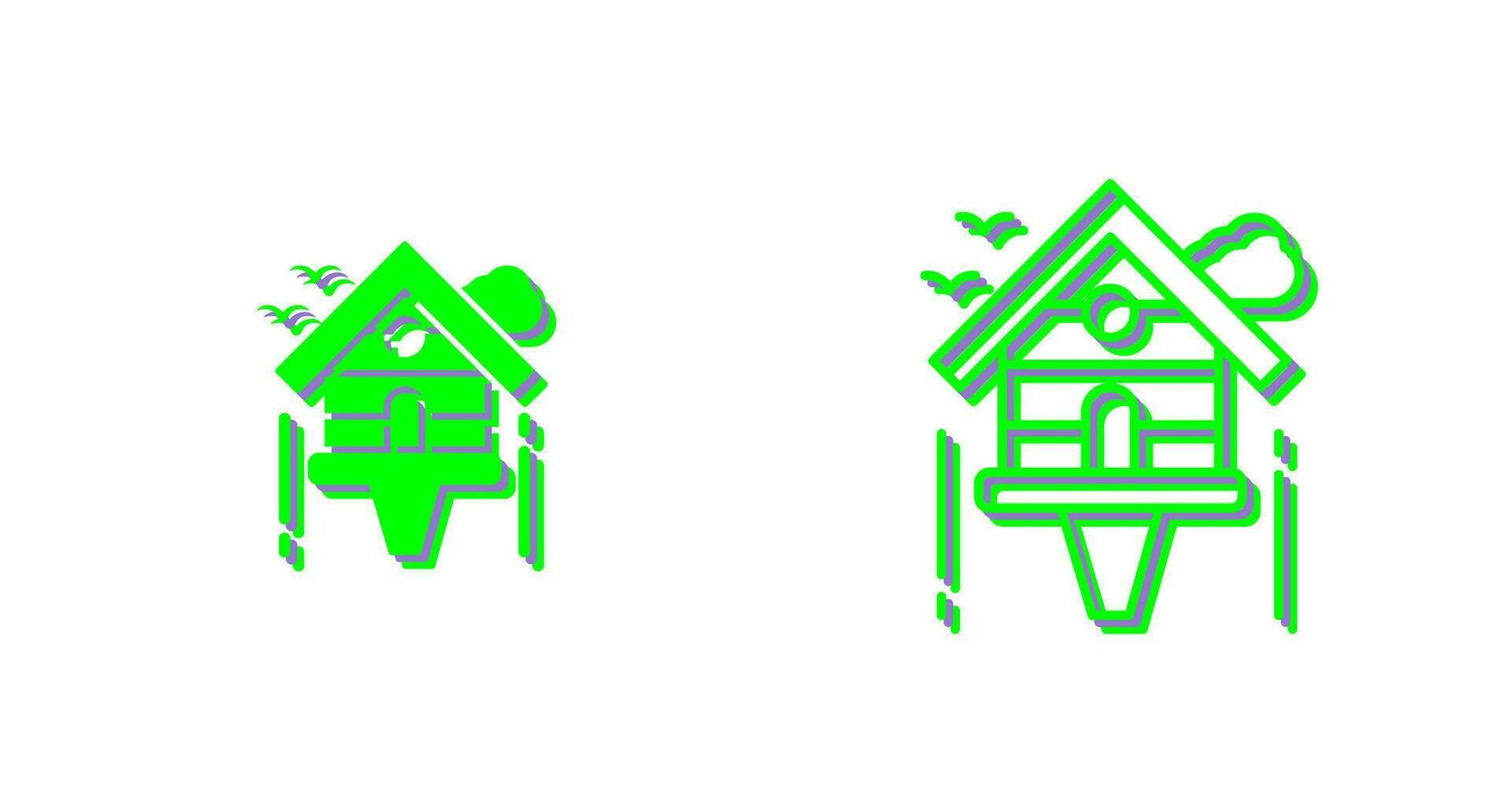 Birdhouse Vector Icon