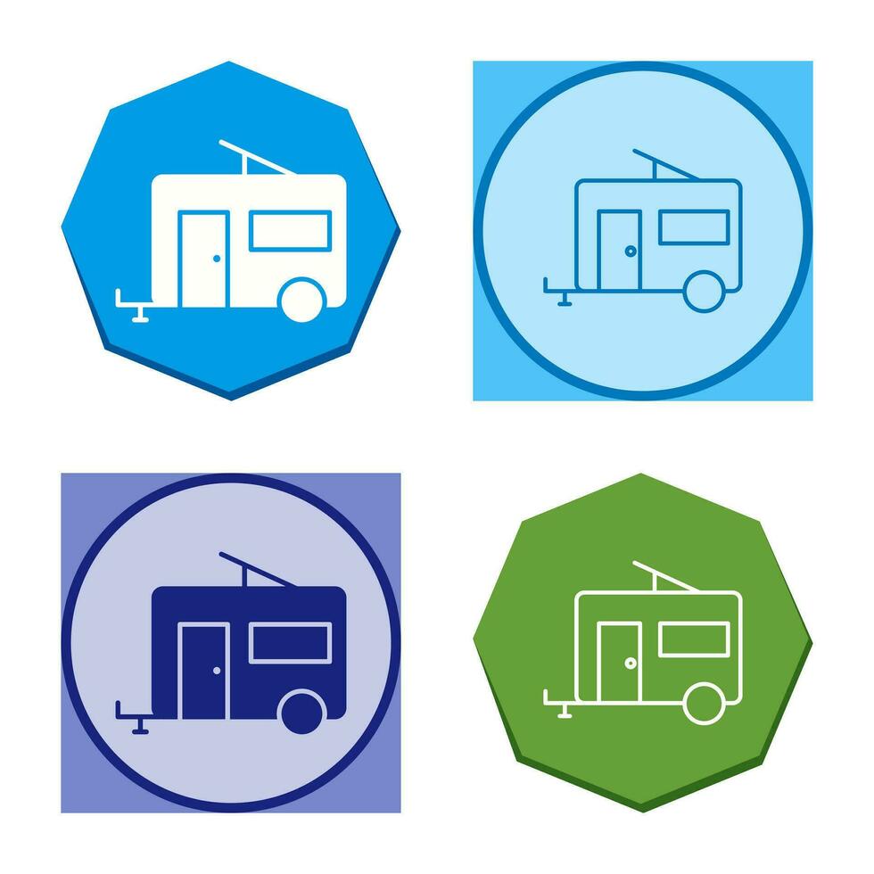 Trailer Vector Icon