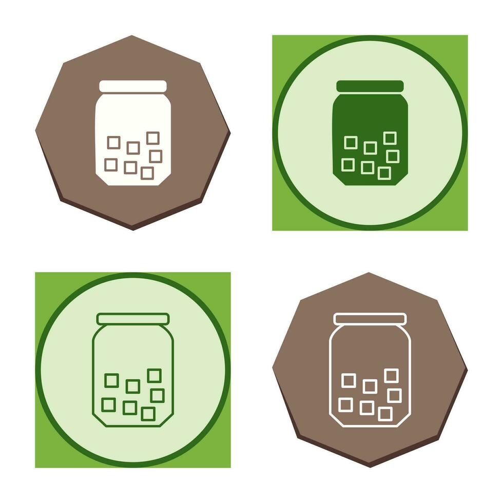 Sugar Bottle Vector Icon