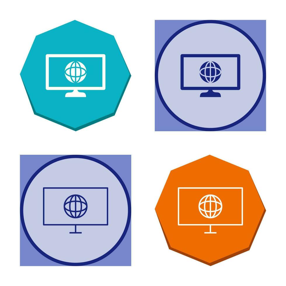 Unique Intranet Vector Icon