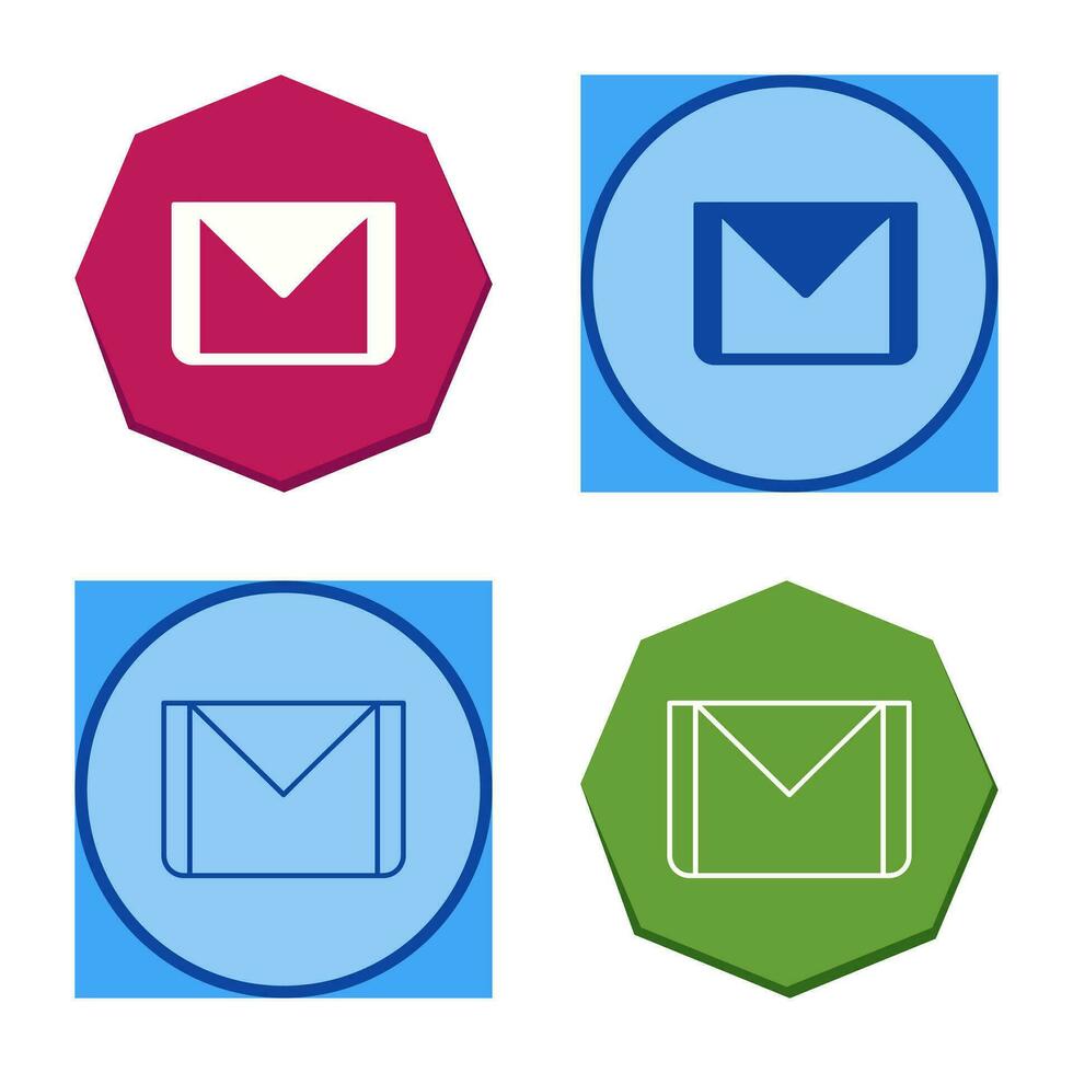 Unique Email Vector Icon