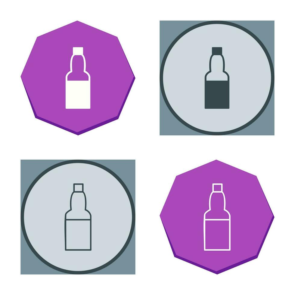 icono de vector de cerveza artesanal único